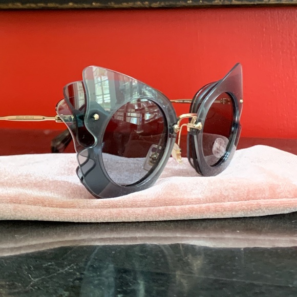 Miu Miu Accessories - MIU MIU Butterfly Sunglasses NIB! 63mm AUTHENTIC!